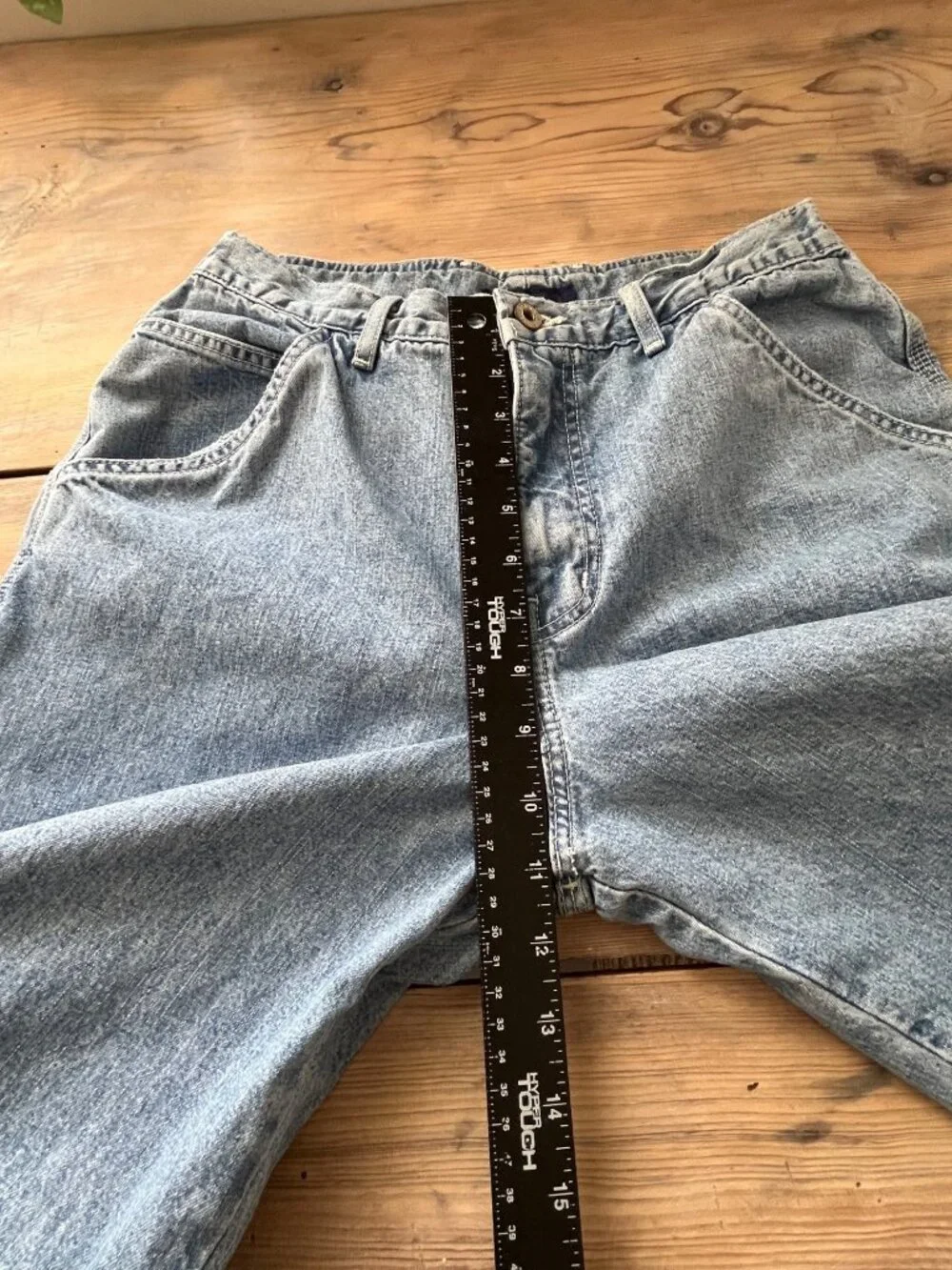 Guess Vintage Carpenter Pants Mens 30 Lightwash Made in USA 90s Baggy